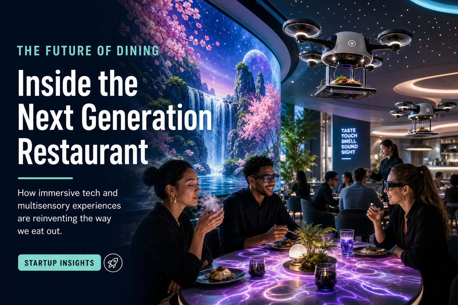 Sensory Overload: Is the World Ready for a Restaurant SaaS That Ticks All Five Senses?