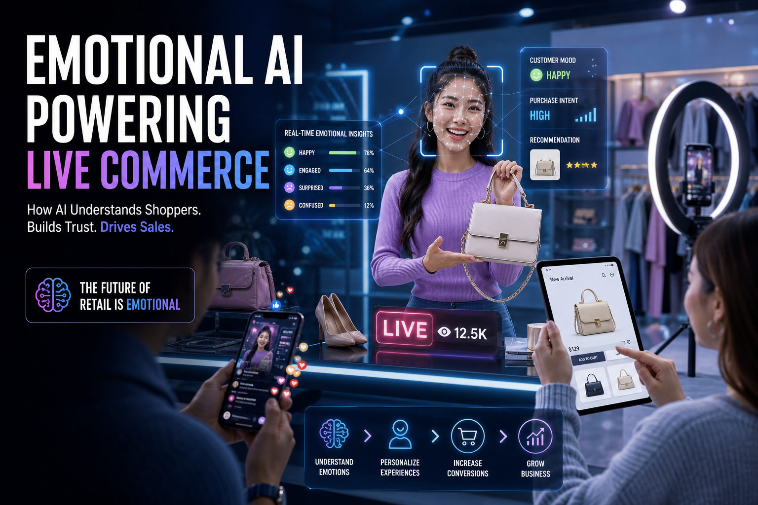 Is This AI-Powered Emotion Detection for Live Commerce the Future of Retail or Just a Cry for Help?