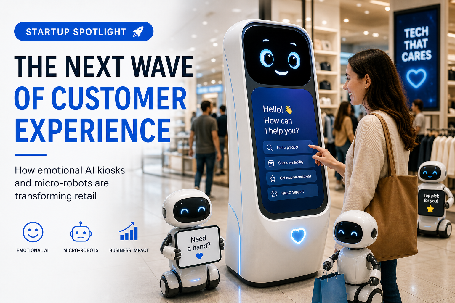 Emotional Kiosks and Micro-Robots: The Absurd Future of Customer Experience Investments