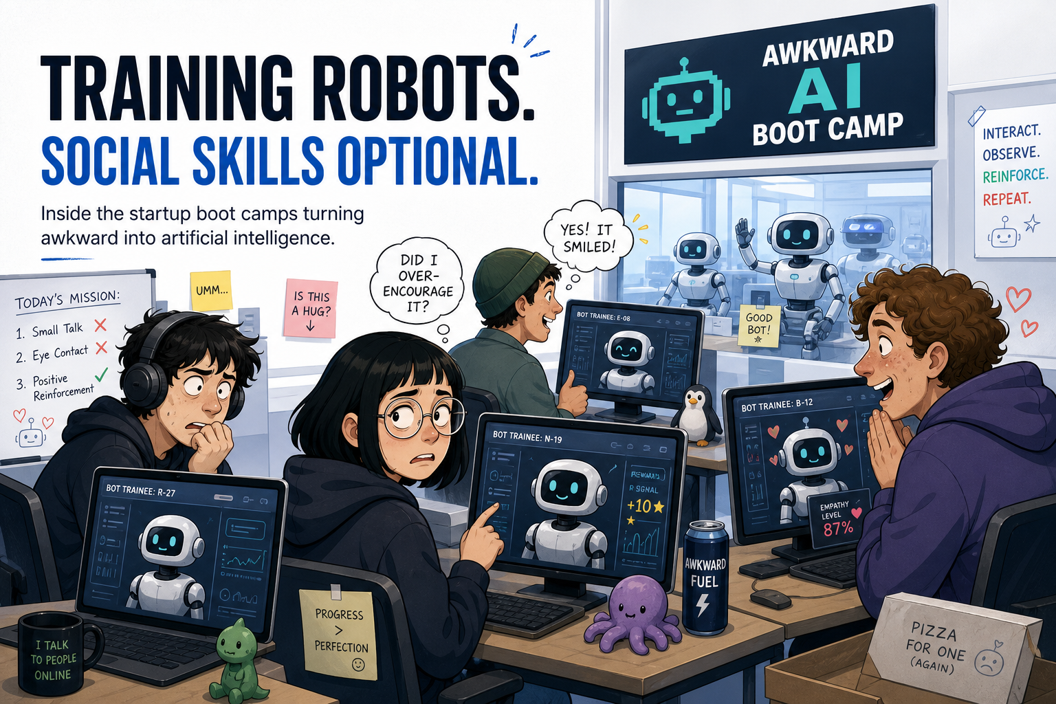 Boot Camps for the Socially Awkward: Can No-Code Robotics Training Defeat Investor Trepidation?