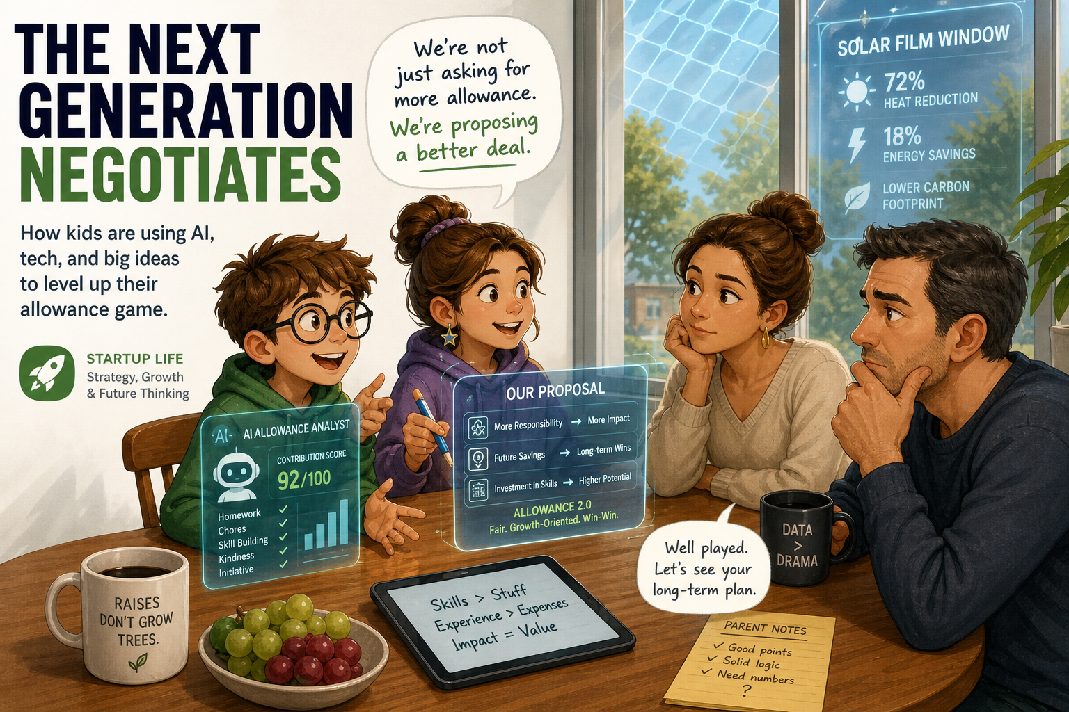 Startup Promises to Optimize Your Allowance Negotiations with AI—Next Stop, World Domination?