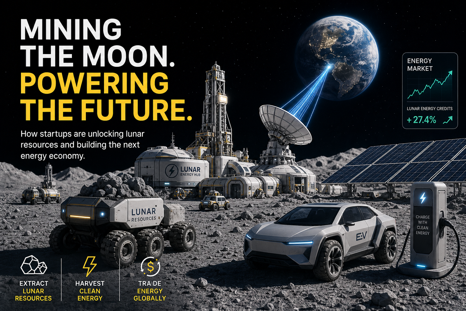 Lunar Gold Rush: How a Startup Plans to Sell Moon Power to Earthlings—With Help from Sovereign Wealth Funds