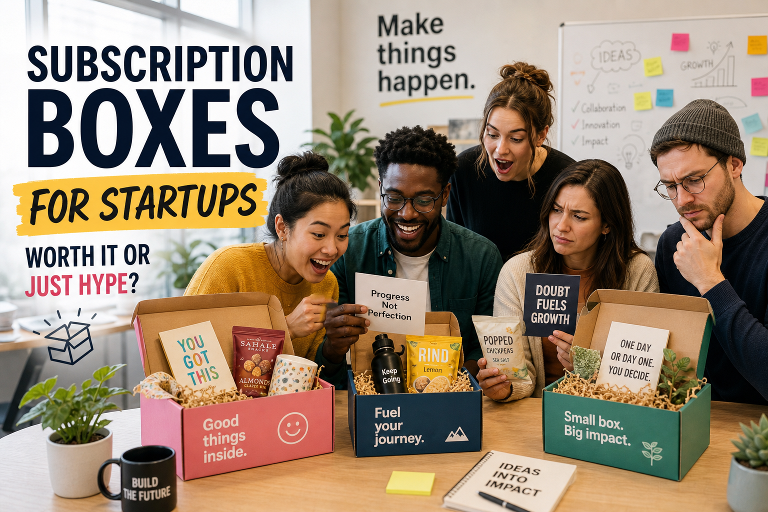 Cure Your Monday Blues: Subscription Boxes for the Ailing Workforce Take Center Stage