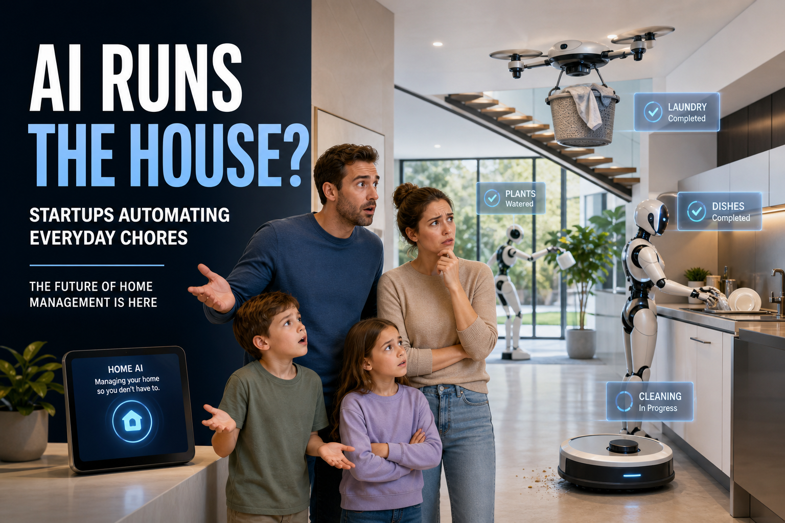 Startup Introduces Revolutionary Algorithm for Household Chores—Investors Say It's 'About Time' We Automated the Mundane