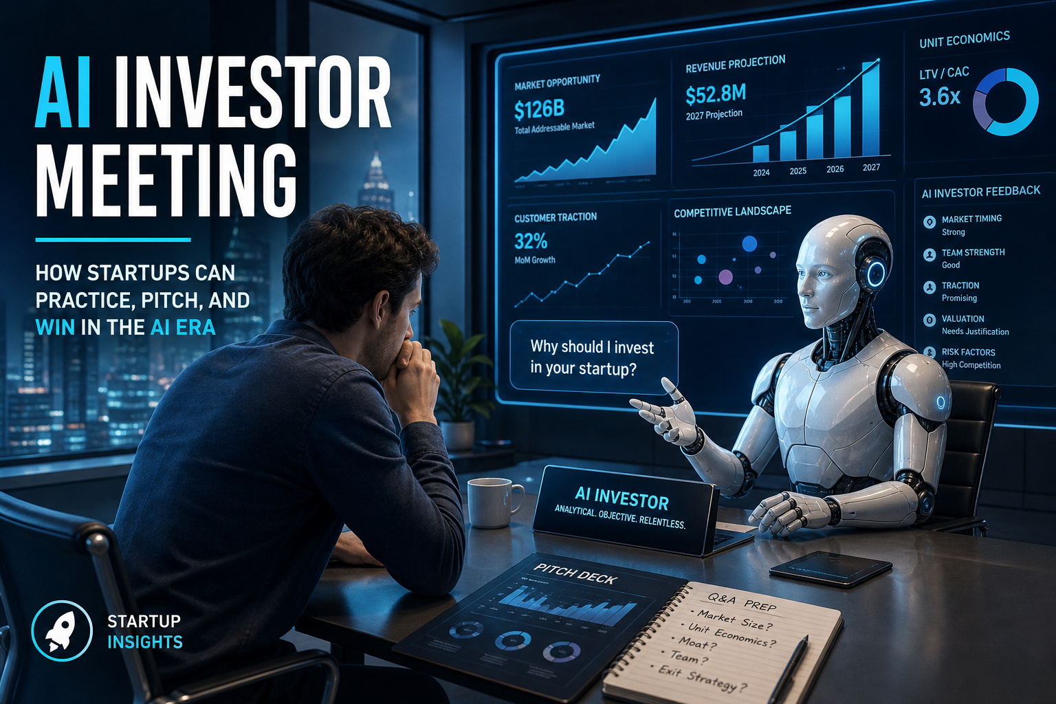 Meet the AI That Prepares Founders for Investor Meetings—Before They Even Exist