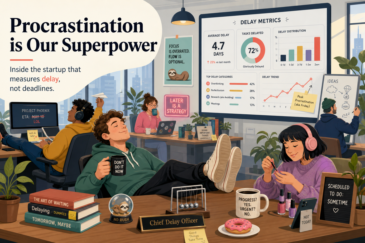 Procrastination Meets Innovation: Startup Launches Revolutionary Knowledge Graph Builder