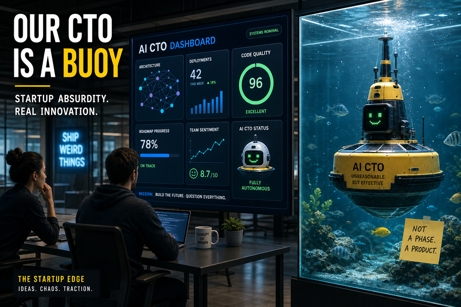 Why Rent an AI CTO When You Can Lease an Autonomous Buoy? The Latest in Investment Absurdity