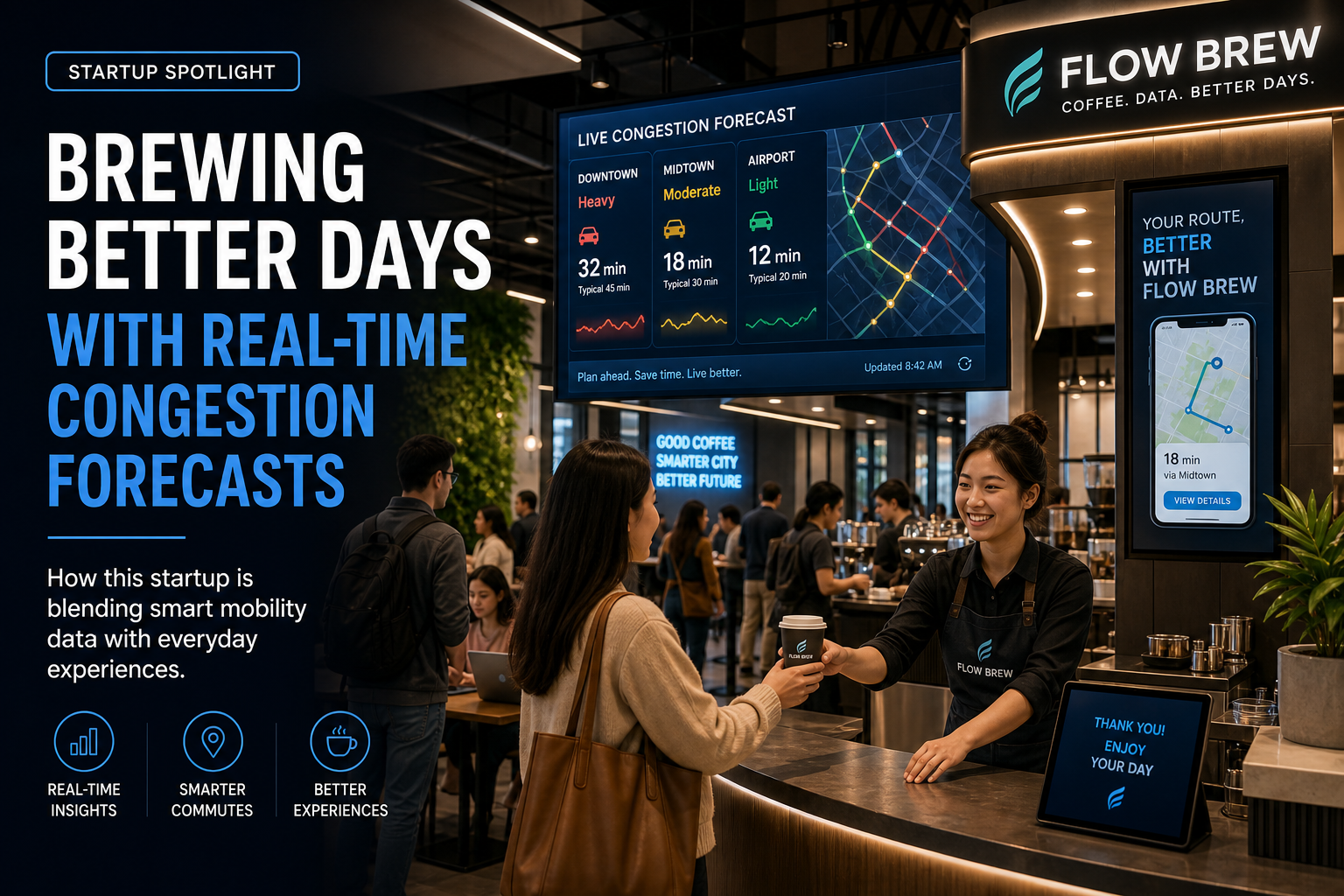 Is Your Favorite Coffee Shop Too Crowded? Startup Unveils Shocking Solution with $300 Million Investment