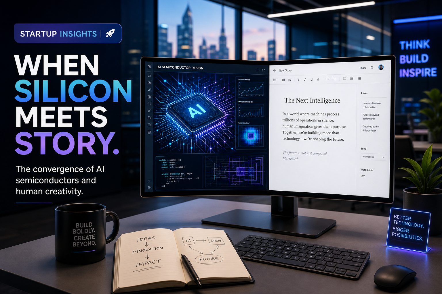 Startup Promises to Revolutionize Writing with AI Semiconductor Design—Is This the Next Unicorn or Just a Gag Gift?