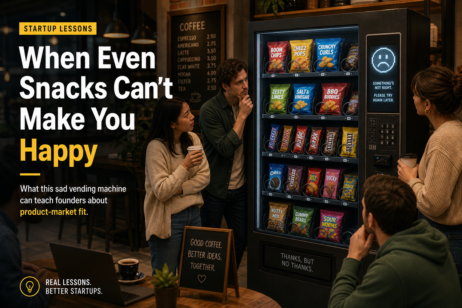 When Sadness Strikes: The Vending Machine That Only Dispenses When You’re Blue