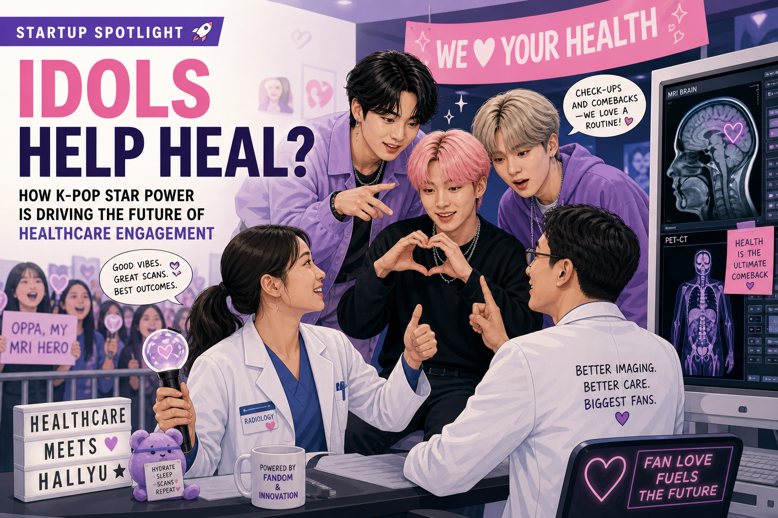From K-Pop to C-Scan: How a Fan-Driven SaaS is Revolutionizing Healthcare Investment