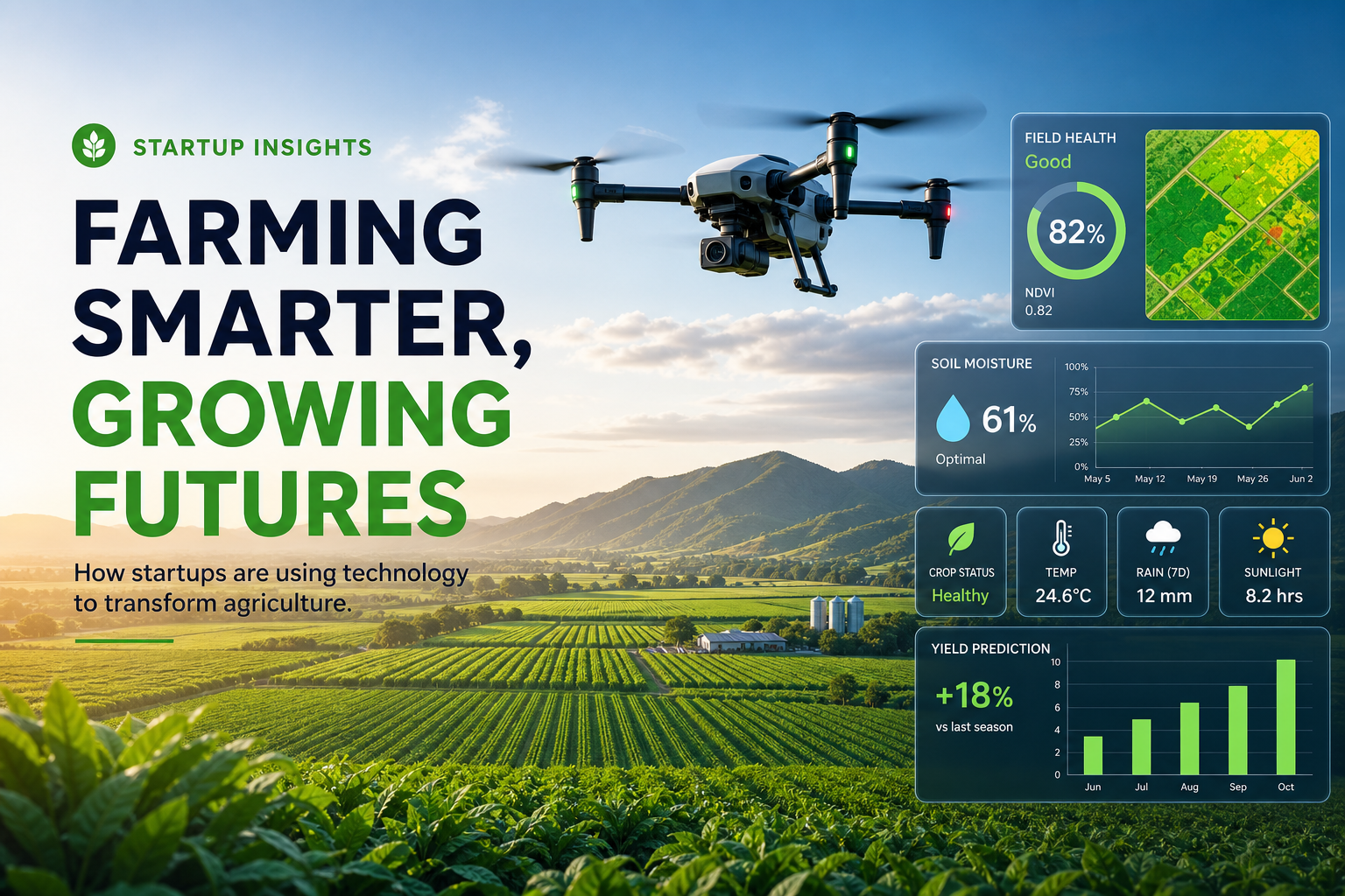 Drone Farms and Digital Twins: The Odd Couple Revolutionizing Agri-Tech Valuations