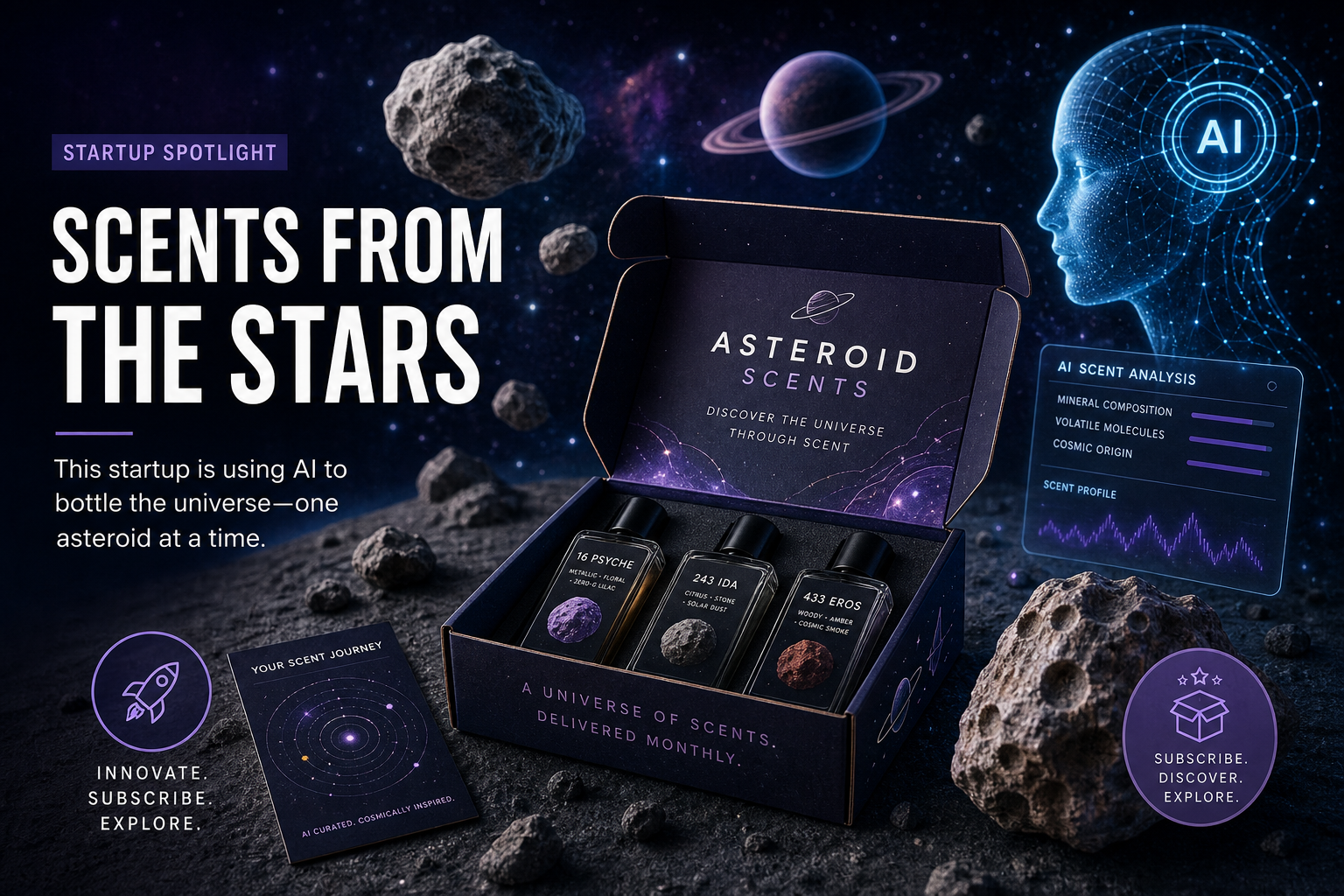 Asteroid Mining and AI-Scented Subscriptions: Is This the Future or Just Smelling Bad?