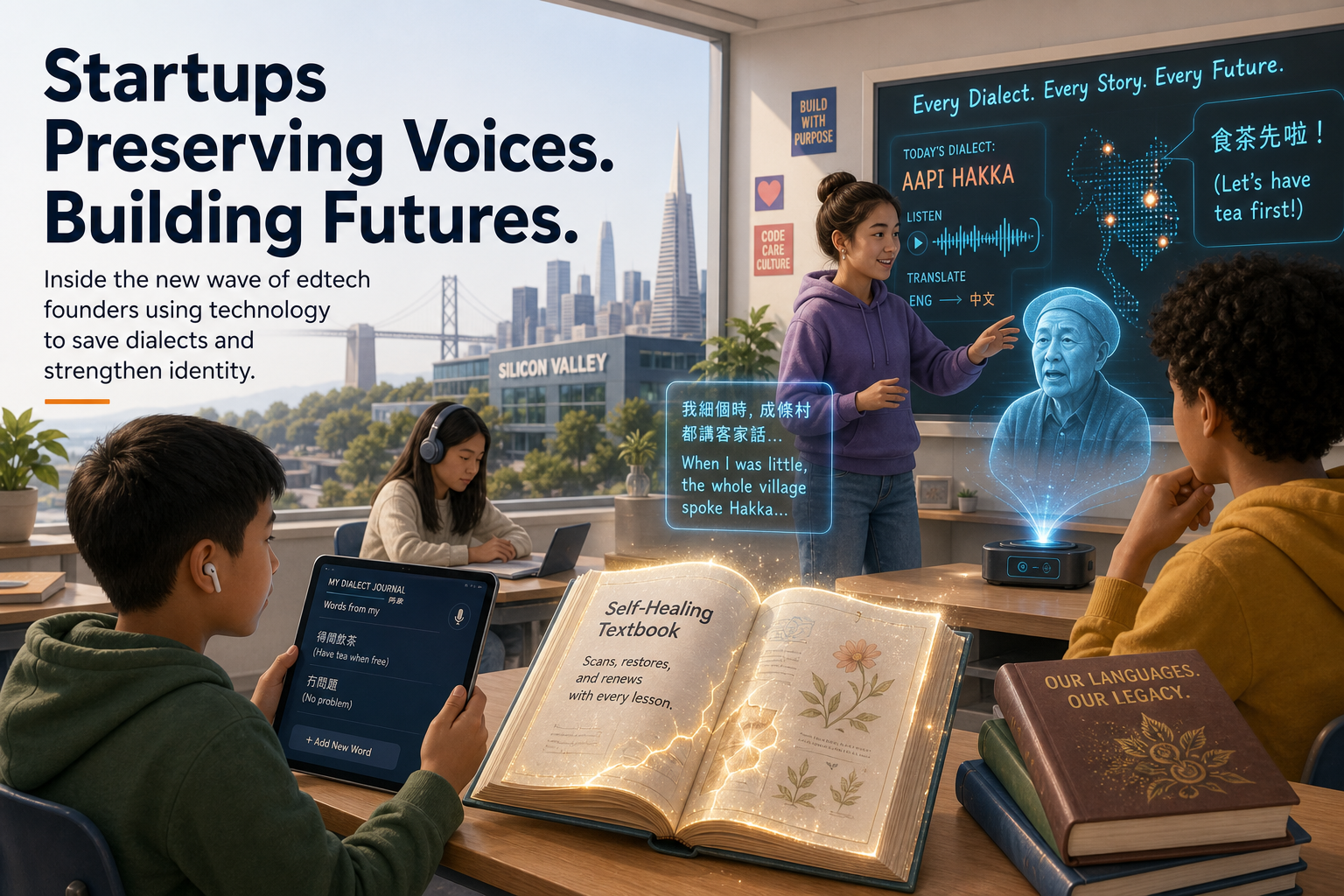 Dialect Preservation Meets Self-Healing Materials: The Absurdity of Startup Promises in 2026