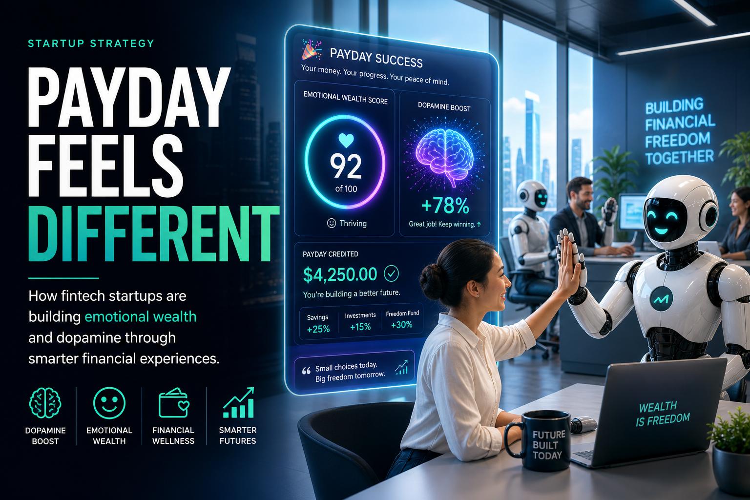 Fintech Startup Promises Dopamine Rush Every Payday: Is Emotional Wealth the Next Big Investment?